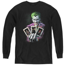 Joker, The 3 Of A Kind - Youth Long Sleeve T-Shirt Youth Long Sleeve T-Shirt Joker   