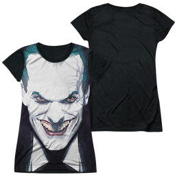 Batman Last Dance - Juniors Black Back T-Shirt Juniors Black Back T-Shirt Joker   
