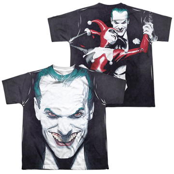 Joker Last Dance youth all-over print t-shirt for ages 8 to 12