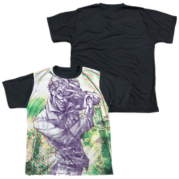 Joker, The Mad Mad Swirl - Youth Black Back T-Shirt Youth Black Back T-Shirt (Ages 8-12) Joker   