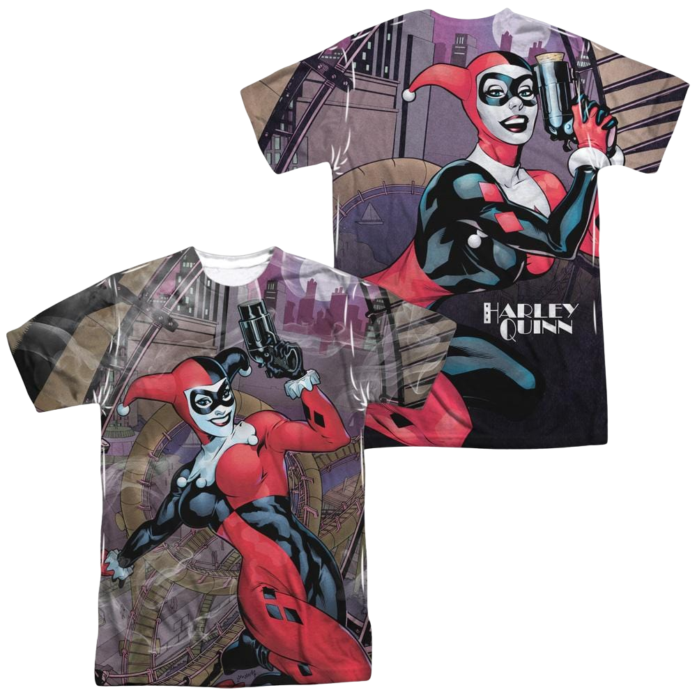 Batman Roller Coaster Of Love Men's All Over Print T-Shirt Men's All-Over Print T-Shirt Harley Quinn   