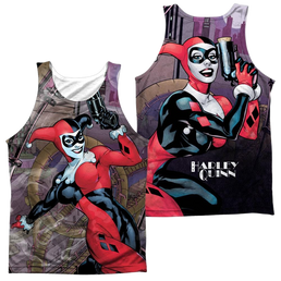Batman Roller Coaster Of Love Men's All Over Print Tank Men's All Over Print Tank Harley Quinn   