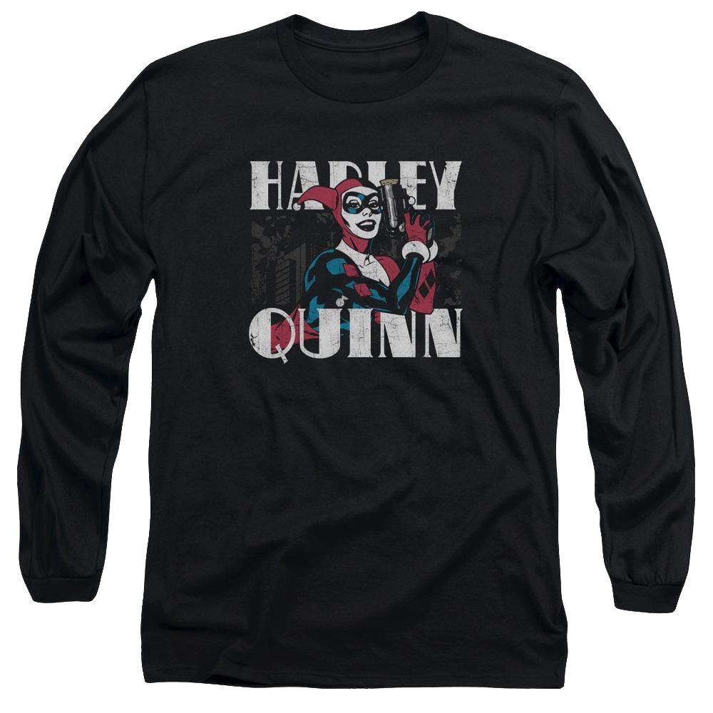 Batman Harley Bold - Men's Long Sleeve T-Shirt Men's Long Sleeve T-Shirt Harley Quinn   