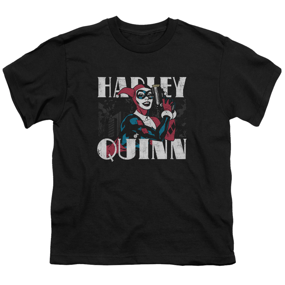 Harley Quinn Harley Bold - Youth T-Shirt Youth T-Shirt (Ages 8-12) Harley Quinn   