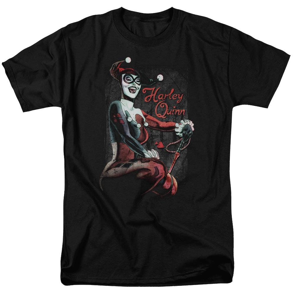 Batman Laugh It Up - Men's Regular Fit T-Shirt Men's Regular Fit T-Shirt Harley Quinn   