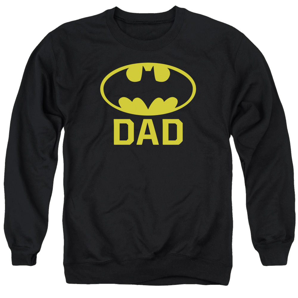 Batman Bat Dad - Men's Crewneck Sweatshirt Men's Crewneck Sweatshirt Batman   