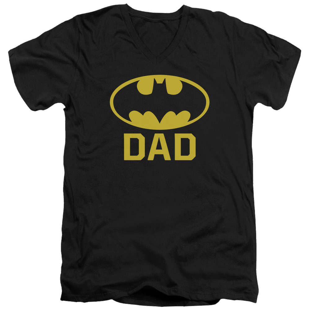 Batman Bat Dad - Men's V-Neck T-Shirt Men's V-Neck T-Shirt Batman   