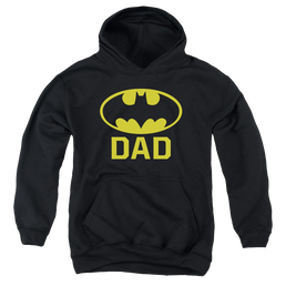 DC Batman Bat Dad - Youth Hoodie Youth Hoodie (Ages 8-12) Batman   