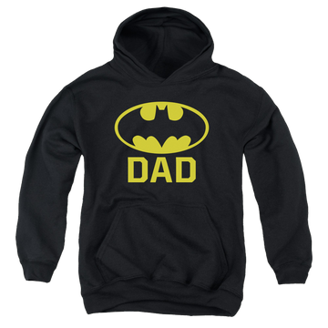 DC Batman Bat Dad - Youth Hoodie Youth Hoodie (Ages 8-12) Batman   