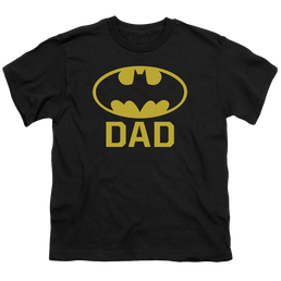 DC Batman Bat Dad - Youth T-Shirt Youth T-Shirt (Ages 8-12) Batman   