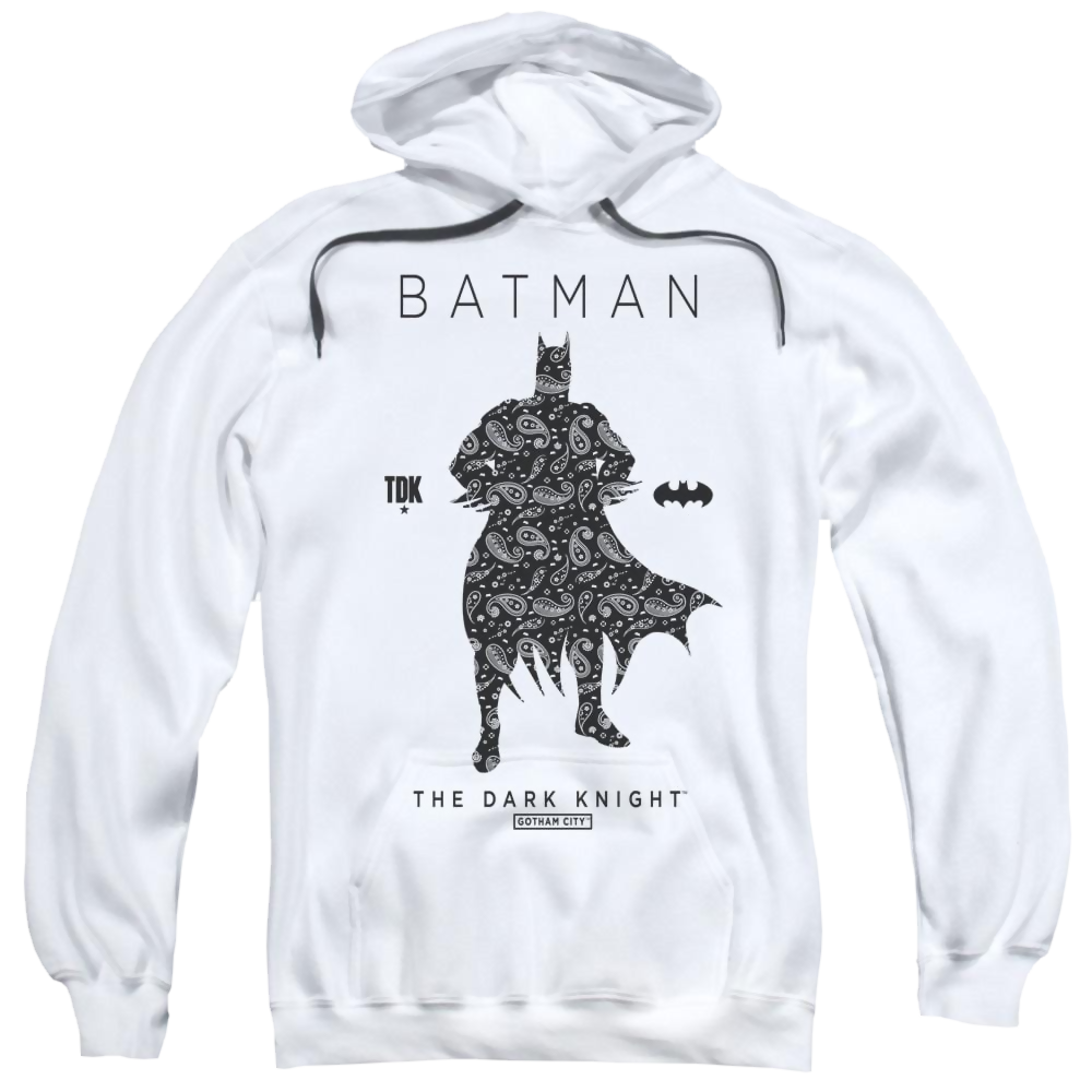 Batman Paislety Silhouette - Pullover Hoodie Pullover Hoodie Batman   