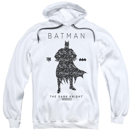 Batman Paislety Silhouette - Pullover Hoodie Pullover Hoodie Batman   