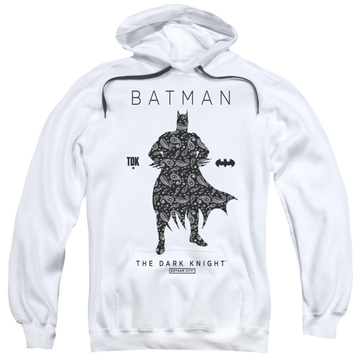 Batman Paislety Silhouette - Pullover Hoodie Pullover Hoodie Batman   