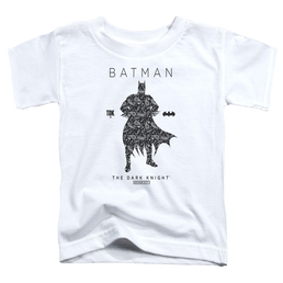 DC Batman Paislety Silhouette - Kid's T-Shirt Kid's T-Shirt (Ages 4-7) Batman   