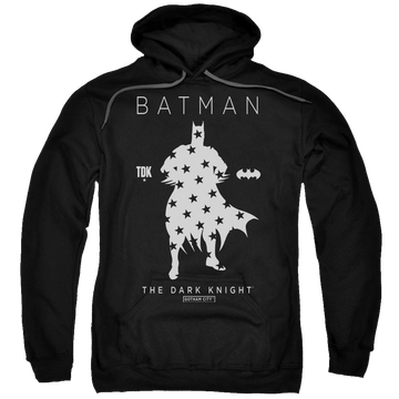 Batman Star Silhouette - Pullover Hoodie Pullover Hoodie Batman   