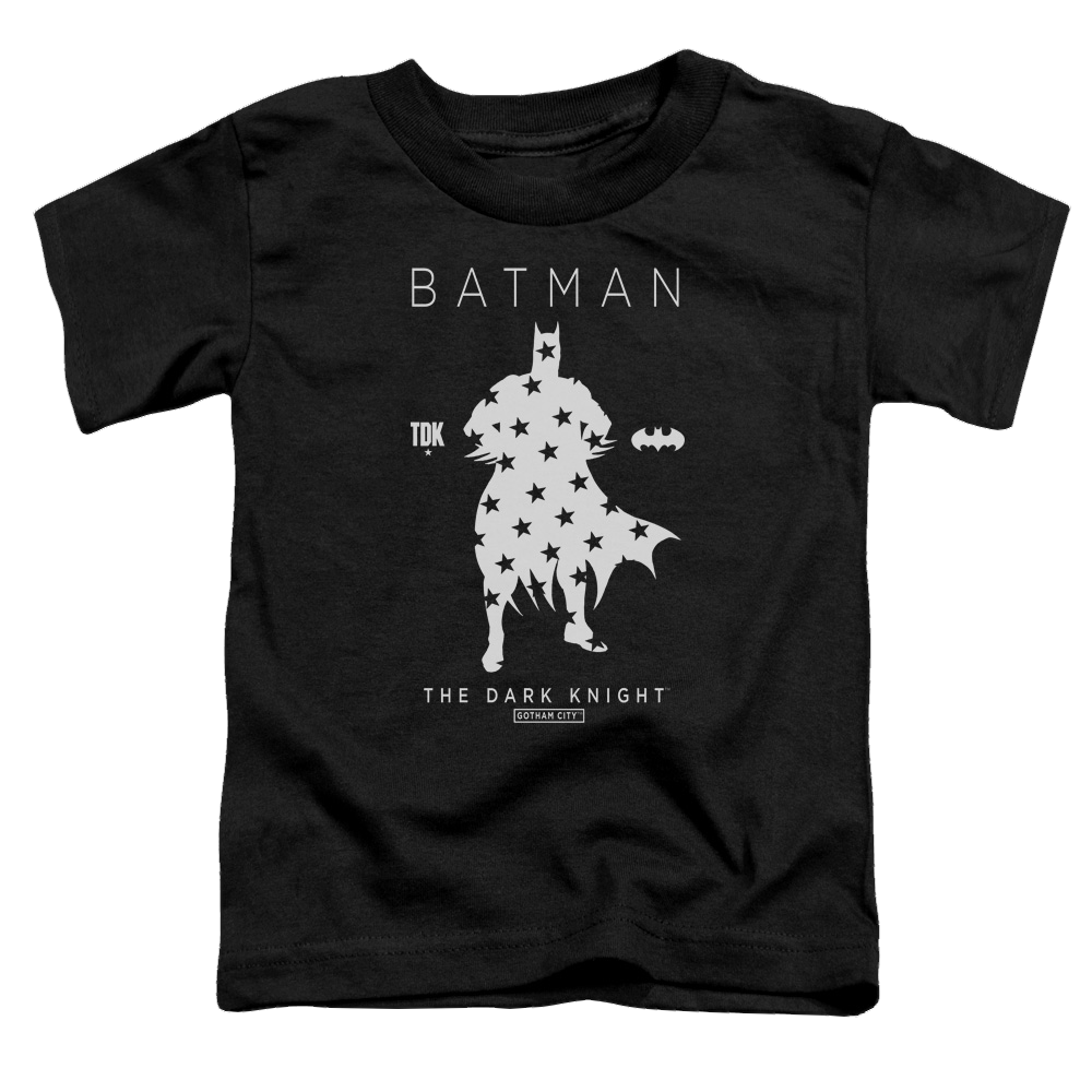 DC Batman Star Silhouette - Toddler T-Shirt Toddler T-Shirt Batman   