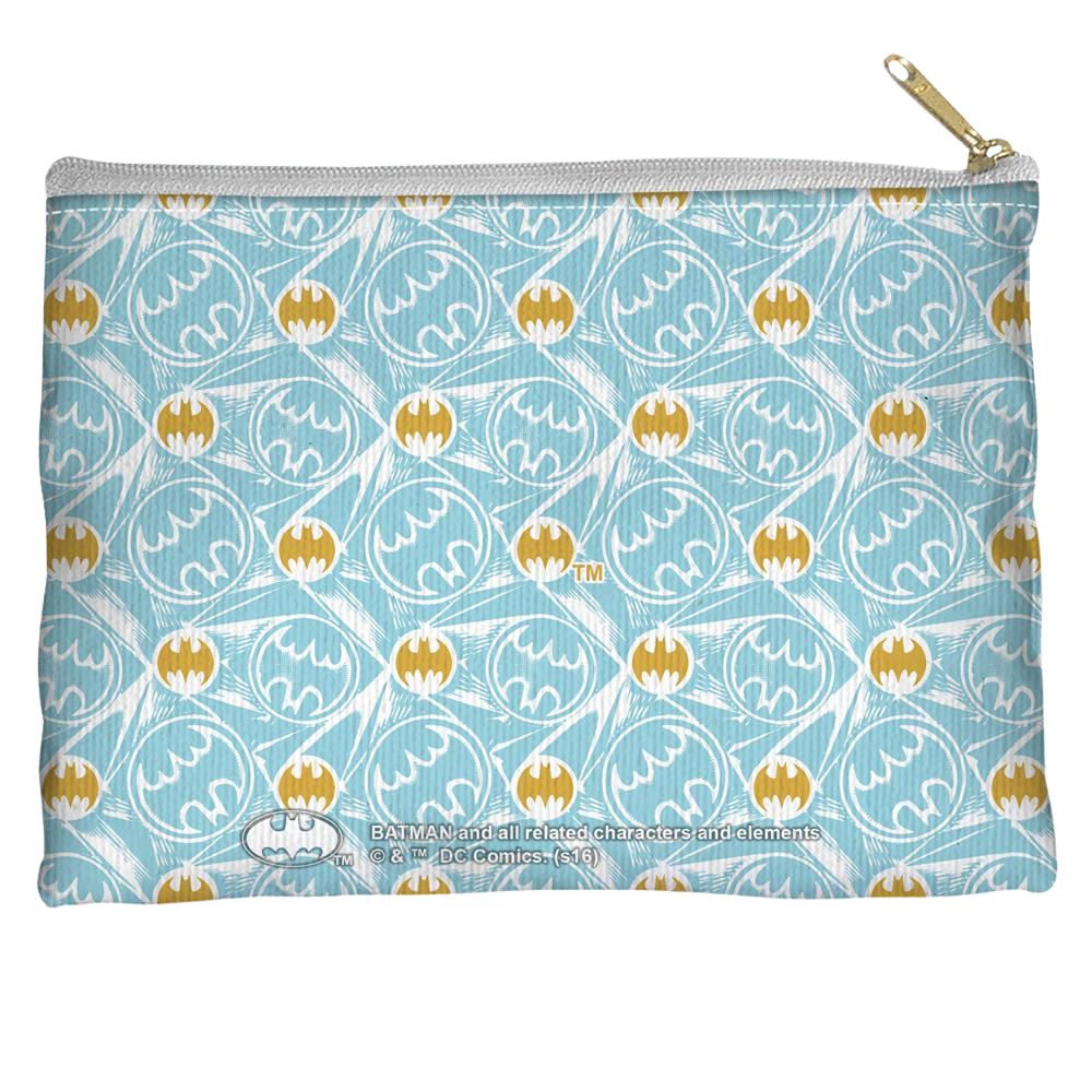 Dc Batman Contemporary - Straight Bottom Accessory Pouch Straight Bottom Accessory Pouches Batman   