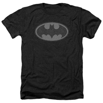 Charcoal men's heather t-shirt with Batman Elephant Signal graphic