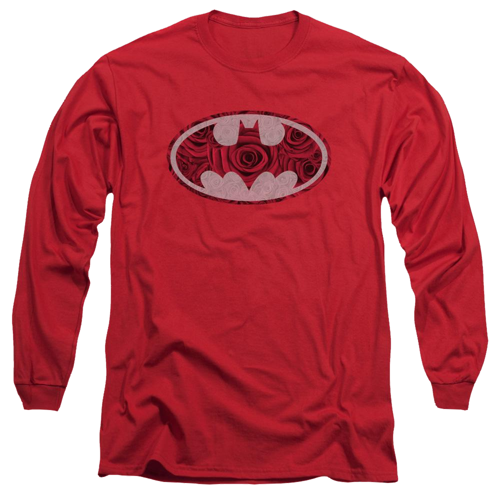 Batman Rosey Signal - Men's Long Sleeve T-Shirt Men's Long Sleeve T-Shirt Batman   