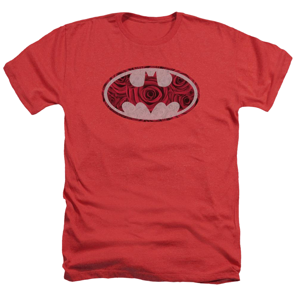 Batman Rosey Signal - Men's Heather T-Shirt Men's Heather T-Shirt Batman   