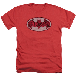Batman Rosey Signal - Men's Heather T-Shirt Men's Heather T-Shirt Batman   
