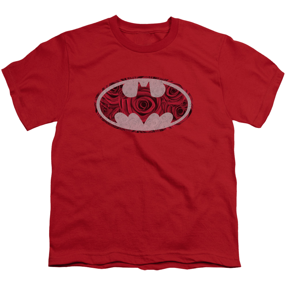 DC Batman Rosey Signal - Youth T-Shirt Youth T-Shirt (Ages 8-12) Batman   