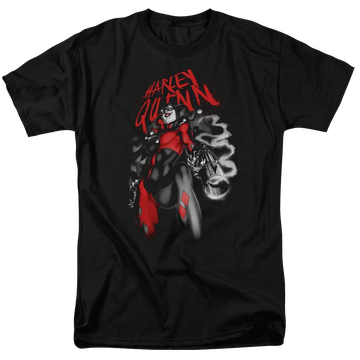 Batman Down The Barrel - Men's Regular Fit T-Shirt Men's Regular Fit T-Shirt Harley Quinn   