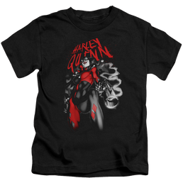 Harley Quinn Down The Barrel - Kid's T-Shirt Kid's T-Shirt (Ages 4-7) Harley Quinn   