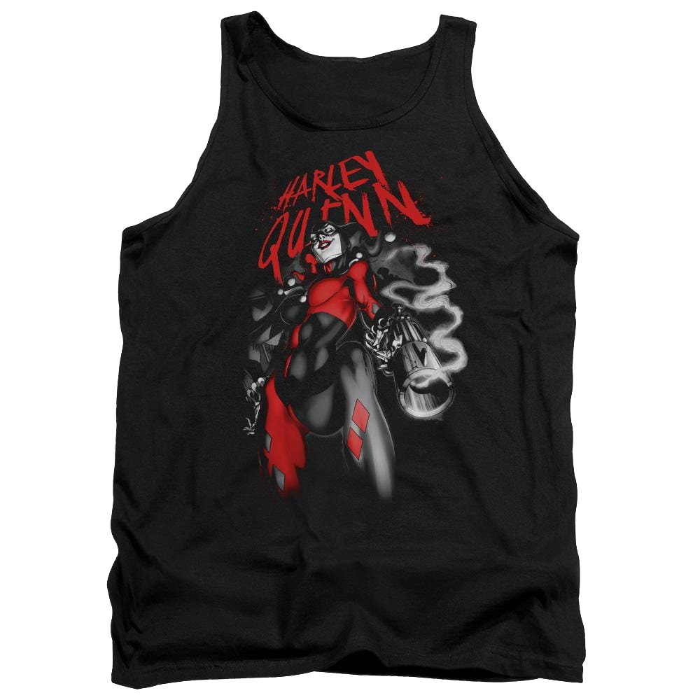 Batman Down The Barrel Men's Tank Men's Tank Harley Quinn   