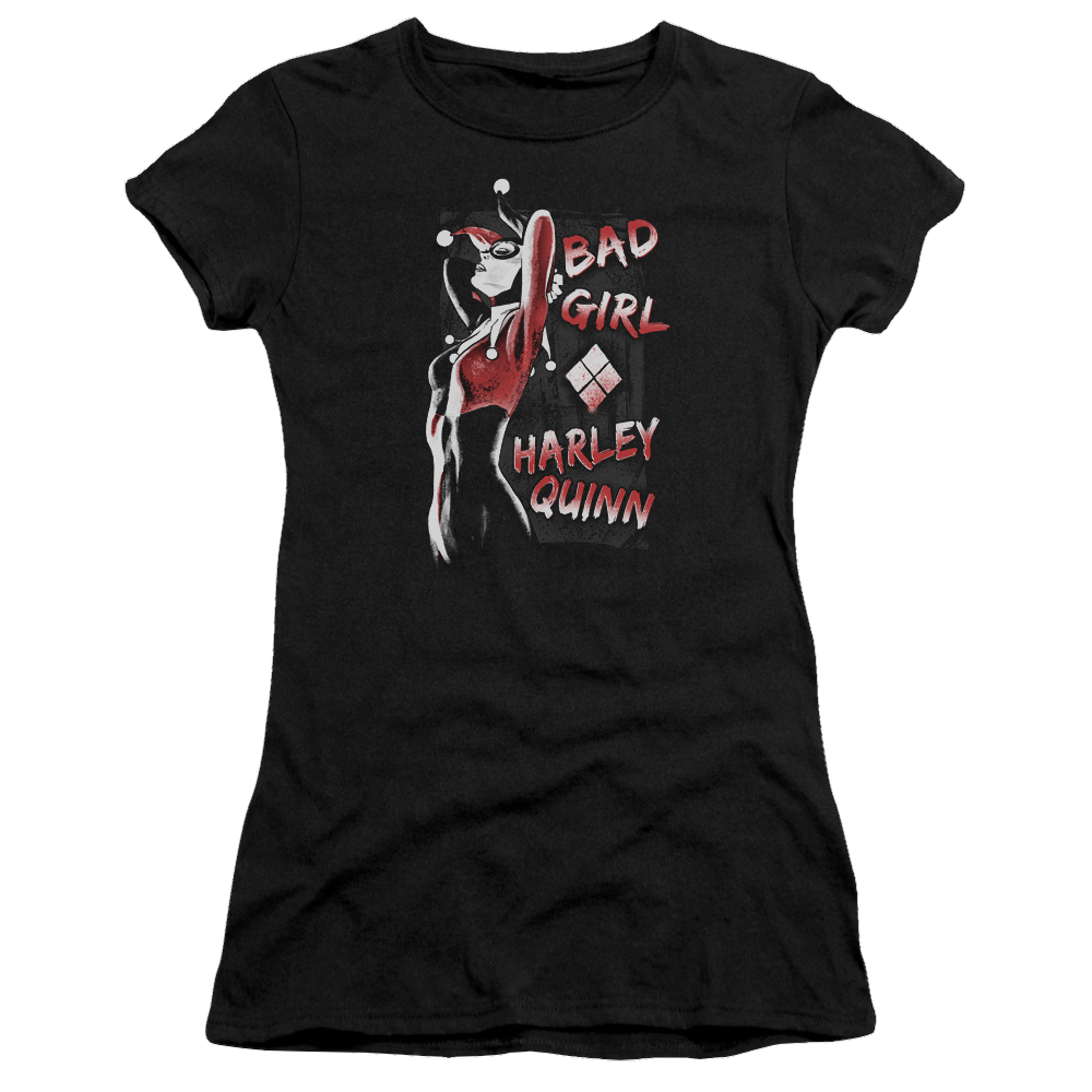 Batman Bad Girl - Juniors T-Shirt Juniors T-Shirt Harley Quinn   