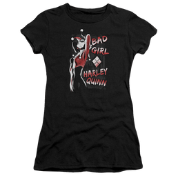 Batman Bad Girl - Juniors T-Shirt Juniors T-Shirt Harley Quinn   