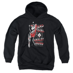 Harley Quinn Bad Girl - Youth Hoodie Youth Hoodie (Ages 8-12) Harley Quinn   