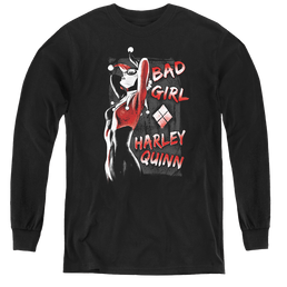 Harley Quinn Bad Girl - Youth Long Sleeve T-Shirt Youth Long Sleeve T-Shirt Harley Quinn   