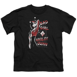 Harley Quinn Bad Girl - Youth T-Shirt Youth T-Shirt (Ages 8-12) Harley Quinn   
