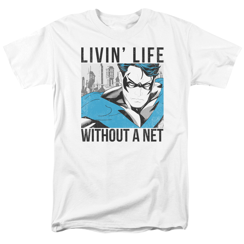 Batman Without A Net - Men's Regular Fit T-Shirt Men's Regular Fit T-Shirt Nightwing   