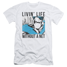 Batman Without A Net - Men's Slim Fit T-Shirt Men's Slim Fit T-Shirt Nightwing   