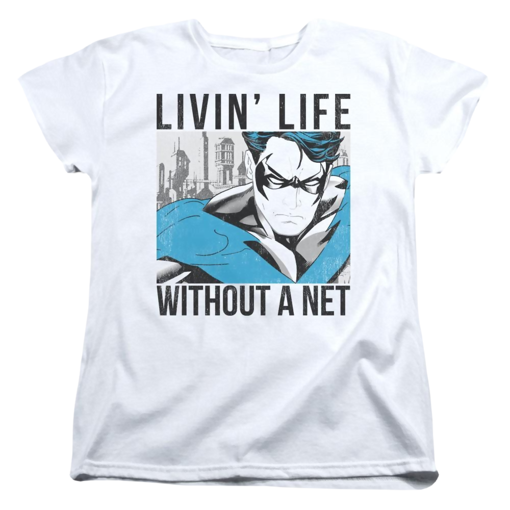 Batman Without A Net - Women's T-Shirt Women's T-Shirt Nightwing   