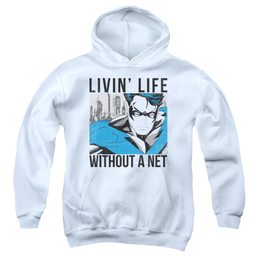 Nightwing Without A Net - Youth Hoodie Youth Hoodie (Ages 8-12) Nightwing   