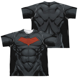 DC Batman Red Hood Style 2 (Front/Back Print) - Youth All-Over Print T-Shirt Youth All-Over Print T-Shirt (Ages 8-12) Batman   