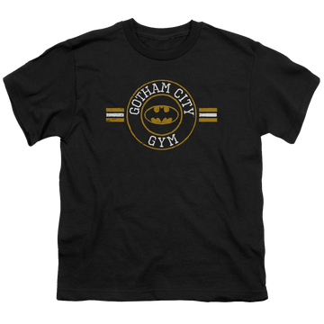 DC Batman Gotham City Gym - Youth T-Shirt Youth T-Shirt (Ages 8-12) Batman   