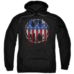 Batman Bleeding Signal - Pullover Hoodie Pullover Hoodie Batman   