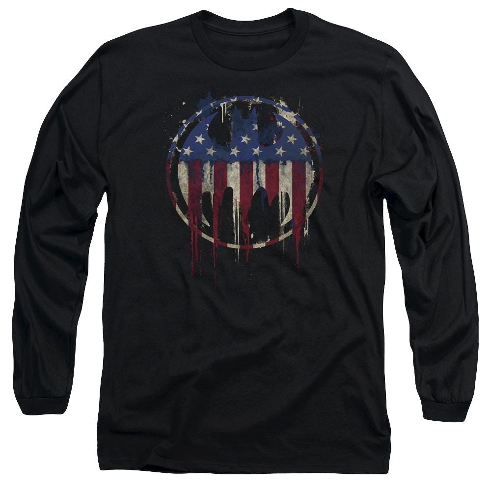 Batman Bleeding Signal - Men's Long Sleeve T-Shirt Men's Long Sleeve T-Shirt Batman   
