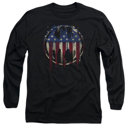 Batman Bleeding Signal - Men's Long Sleeve T-Shirt Men's Long Sleeve T-Shirt Batman   