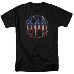 Batman Bleeding Signal - Men's Regular Fit T-Shirt Men's Regular Fit T-Shirt Batman   