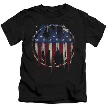 DC Batman Bleeding Signal - Kid's T-Shirt Kid's T-Shirt (Ages 4-7) Batman   