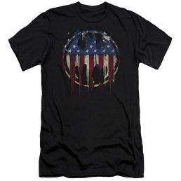 Batman Bleeding Signal - Men's Premium Slim Fit T-Shirt Men's Premium Slim Fit T-Shirt Batman   