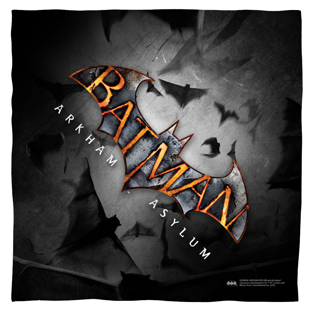 Batman Arkham Asylum Logo - Bandana Bandanas Batman   