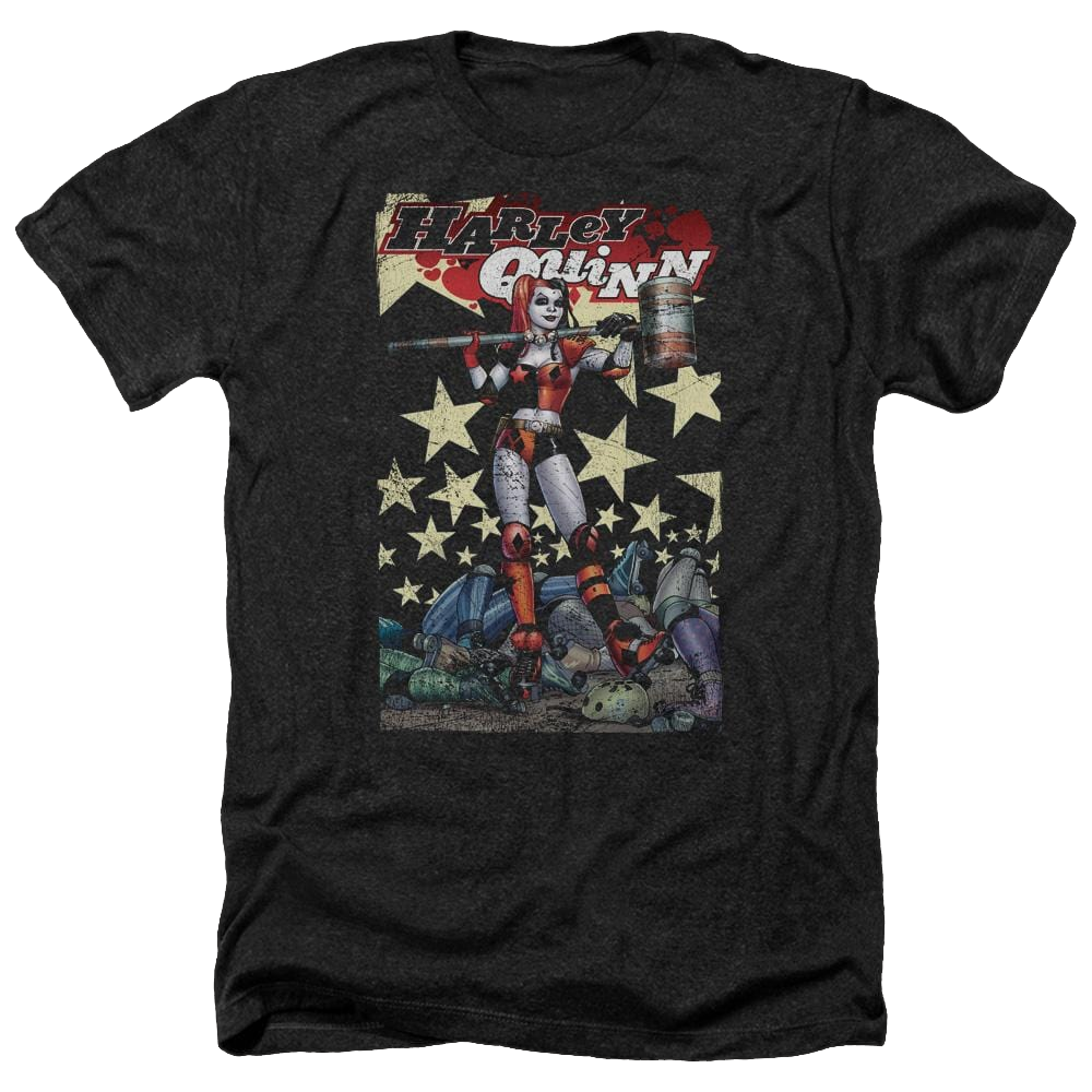 Batman Quinn One - Men's Heather T-Shirt Men's Heather T-Shirt Harley Quinn   