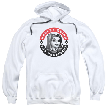 Batman Harley President Circle - Pullover Hoodie Pullover Hoodie Harley Quinn   