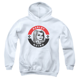 Harley Quinn Harley President Circle - Youth Hoodie Youth Hoodie (Ages 8-12) Harley Quinn   